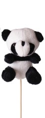 Pik Plišani Panda 10x8cm na štapu 50cm